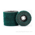 red green grinding wheels non woven abrasive 150mm